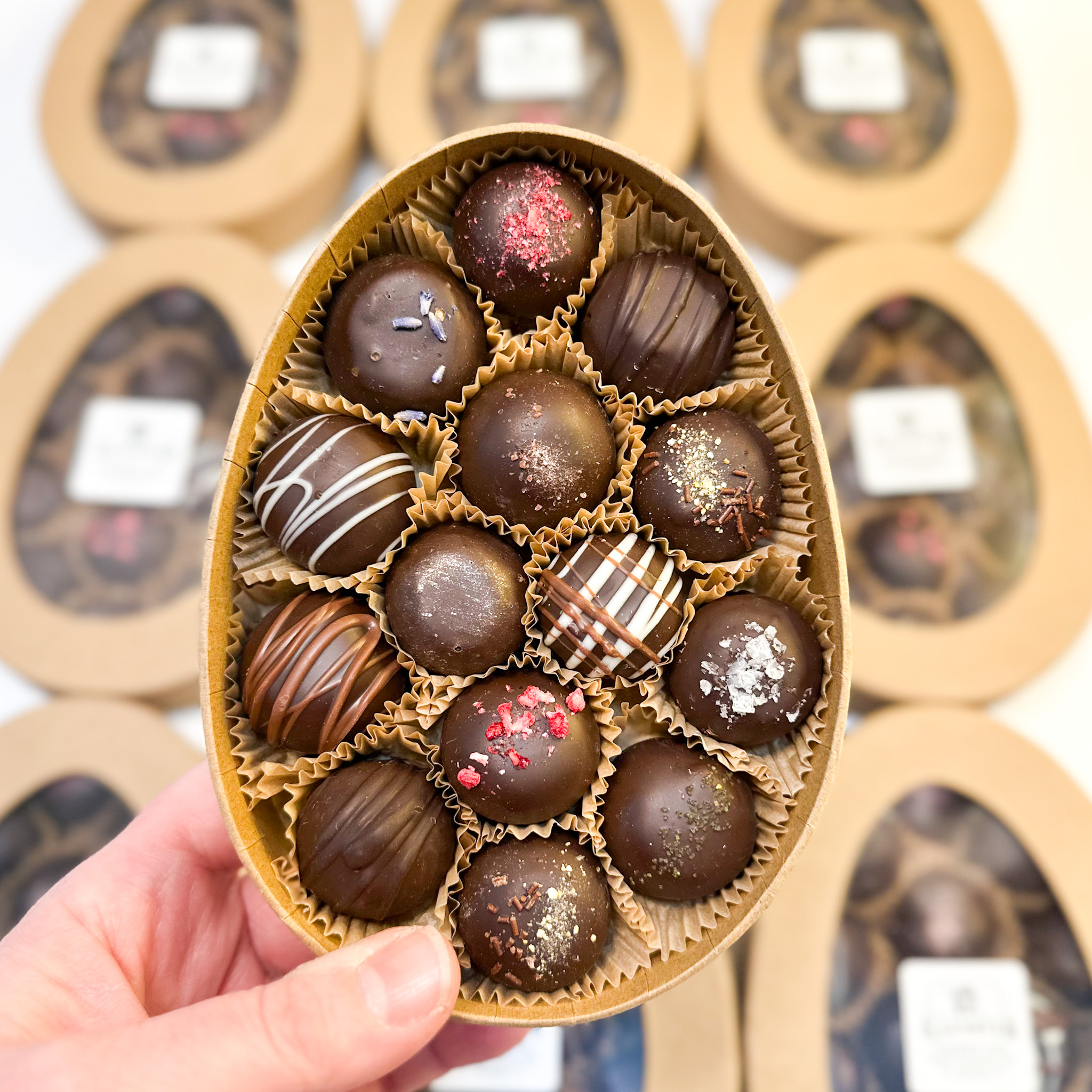 Easter Egg Truffle Box