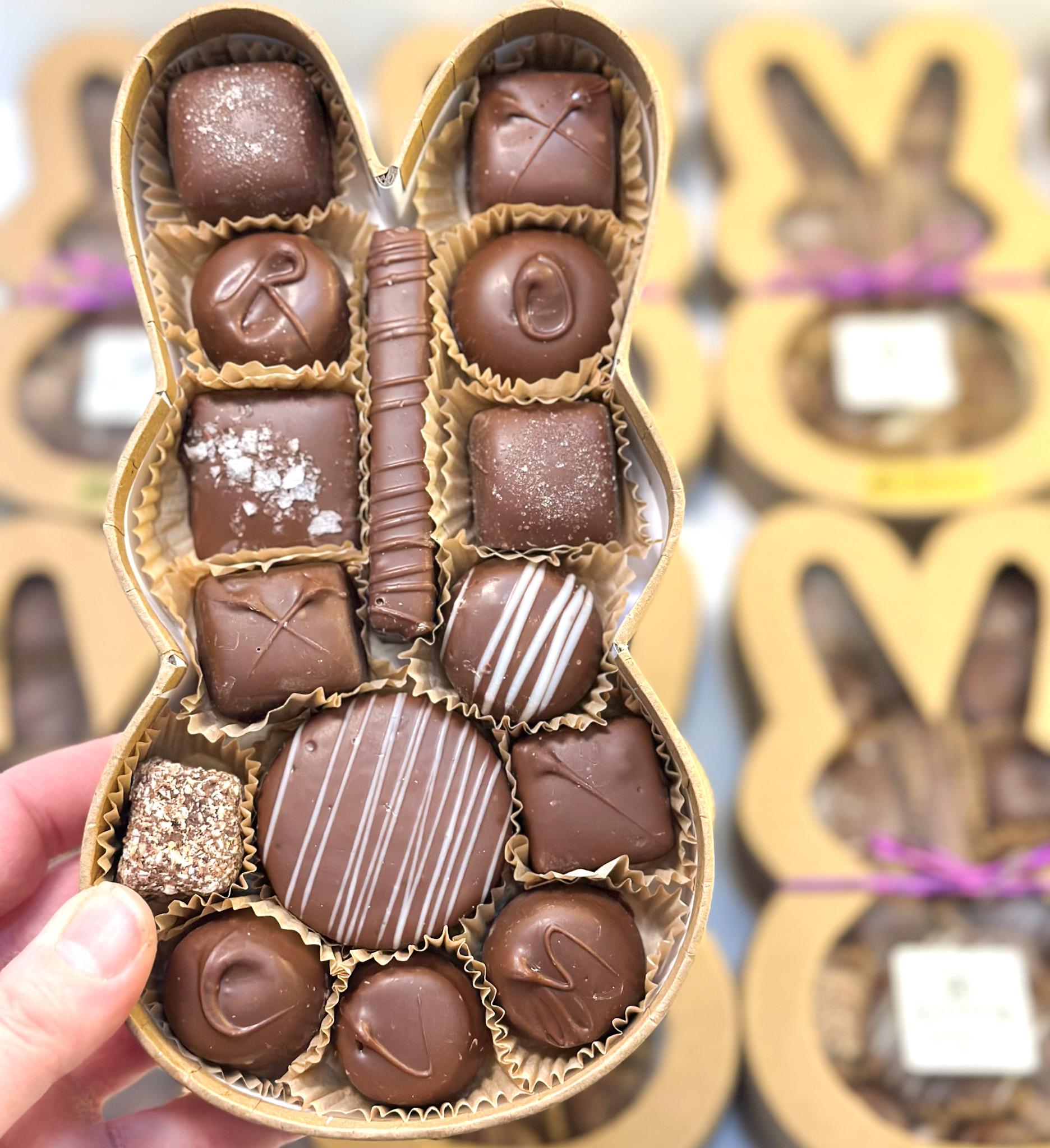 Milk Chocolate Easter Bunny Box